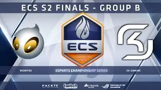 Dignitas против SK &mdash; Карта 2 &mdash; Mirage &mdash; ГРУППА B (LAN-финал второго сезона ECS)