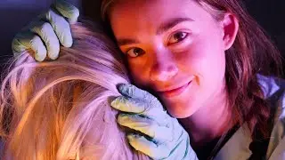 ASMR SCALP LICE CHECK & EXAM ROLEPLAY! Different Tools, Massage & Hair Play