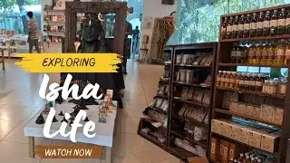 Sadhguru&rsquo;s Isha life hyderabad/ Mahamudra | hyderabad shopping vlogs