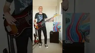 Fender American Original Precision Bass sound sample! Alder body, maple neck and tortoise pickguard.