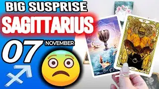Sagittarius ♐😨BIG SUSPRISE😨 horoscope for today NOVEMBER 7 2025 ♐ #sagittarius tarot NOVEMBER