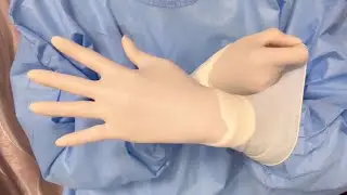 ［ASMR］🤔I think the cuffs of surgical gloves are a little loose(Medicom surgical gloves)#asmr #relax 