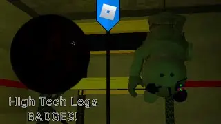 HOW TO GET High Tech Legs BADGES! Piggy The Result Of Isolation Concept (ROBLOX)