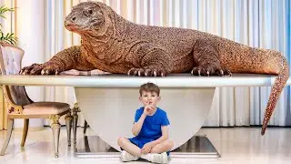 Настоящие животные из игрушек 😲 Волшебная история зоопарка