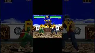 バーチャファイター2 Virtua Fighter 2 - ラウ_20250313_ショート #VF2 #ラウ #Lau #PS3 #レトロゲーム #retrogames #Shorts