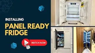 Jennair fridge panel Installation
