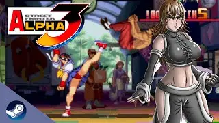 Street fighter Alpha 3,  (PSX, 1998) Fei Long [Playthrough/LongPlay]