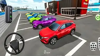 Ultimate Colour Car🚘Parking Gass pump Driving class game -3d Challenge! 🚗💨Simulator 2024#car#game