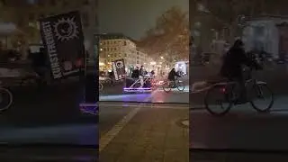 Emilia Sydney on the german bike rave in Frankfurt! Rave feeling on the roads 🚴&zwj;♂️🔥🔥