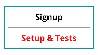 Node/Express - Simple Signup Flow