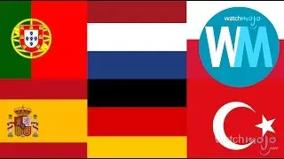 Каналы WatchMojo на португальском, немецком и голландском языках!