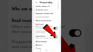 Instagram Chat Typing Hide Kaise Kare | Turn Off Typing Indicator On Instagram | #sorts #viral