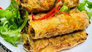Crispy and Tasty Beancurd Skin Rolls 腐皮卷