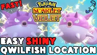 Easy SHINY Hunt QWILFISH Exploit in Pokemon Scarlet and Violet