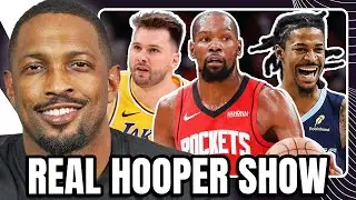 LeBron &ldquo;Stat Padding&rdquo; or Smart Hoops? + KD 6th All Time, Trades, & All Star Pick | Real Hoopers Live