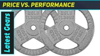 `BalanceFrom Tri-Grip Plates: The Ultimate Home Gym Upgrade!