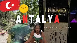 TURKEY vlog part 3🇹🇷☀️🌴| Nemo restaurant, zip lining, rafting & quad biking