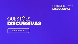 Quest&atilde;o FGV (Adaptada) - 2&ordf; Fase da OAB | Organiza&ccedil;&atilde;o do Estado
