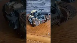 Rogal dorn battle tank complete. #shorts #warhammer40k #modeltank