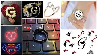 G alphabet dp for whatsapp || G stylish letter photo & wallpaper img || #viral  @wallpaperworld1