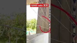 Electric ⚡️ Fence Voltage Testing #electricfence #electricfencesystems #electronic #highvoltage