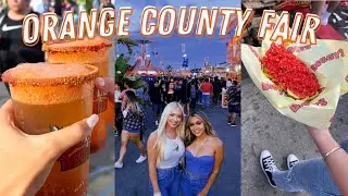 My First Time at the OC Fair + Visiting the American Horror Story Murder House!