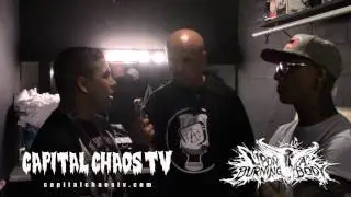 Upon A Burning Body (Interview) in Sacramento, California on CAPITAL CHAOS TV