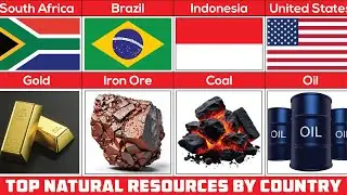 Top Natural Resources by Country 🌍 | From Oil to Gold to Diamonds