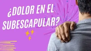 💥&iquest;Dolor en el subescapular? Sal de dudas en menos de un minuto con el TEST de GERBER