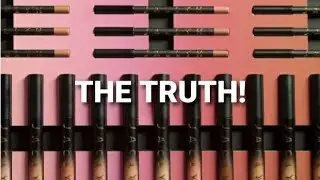 SWATCHING ALL JACLYN HILL COSMETICS NEW LIQUID LIPS!