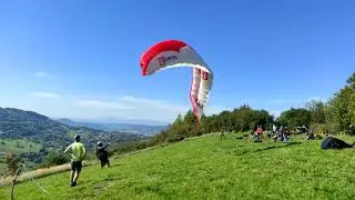 Podobin 03.10.2021 starty paralotni