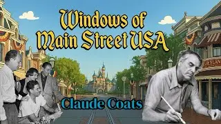 Windows of Main Street USA:  Claude Coats