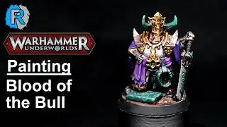 How I Painted Zuldrakka &ndash; Warhammer Underworlds | Purple Robes, Tin Armour & Jade Accents