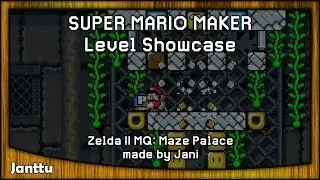 Zelda II MQ: Maze Palace - Super Mario Maker Level Showcase