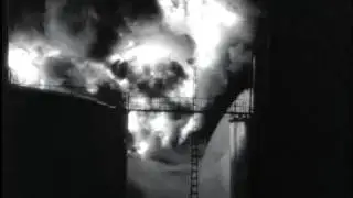 1969: Grote uitslaande brand in het Westelijk Havengebied te Amsterdam - oude filmbeelden