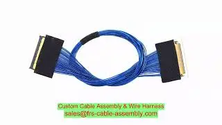 Coax Right Angle 90 Degree Female SMA Connector PCB Mount Real-time Motor Monitoring Cable Assembly