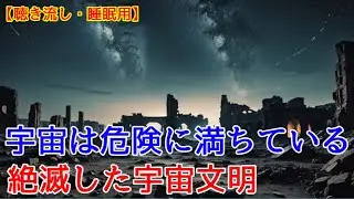 宇宙は危険に満ちている：絶滅した宇宙文明の共通死因【聴き流し・睡眠用】