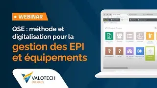 Webinar — QSE : création d'une application de gestion des EPI et équipements