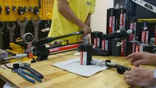 K&iacute;ch thủy lực rỗng t&acirc;m BETEX NSHS Series. Hollow cylinder.