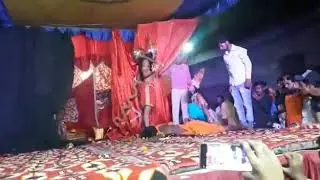 Fight between Hanuman and Ram on Live stage Drama