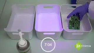 ABchimie -  How to remove Conformal Coating - comment enlever un vernis de tropicalisation
