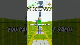 Секреты Baldi's Basics: Часть 3 | Пародия на мем &laquo;Франклин в конце концов появится, чтобы защитит...