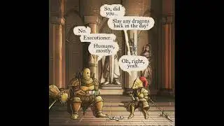 Dragon Slayer Ornstein and Smough Comic Dub