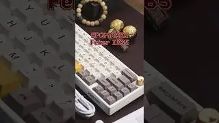Here is the new FEKER IK65 #mechanicalkeyboard #openbox #aesthetic #keyboard #setup #shorts