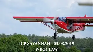 ICP SAVANNAH flight over Wroclaw, Poland - 03.08.2019