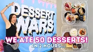 Dessert Wars - We Ate WAY Too Many Treats! | Pittsburgh Vlog