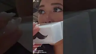 ExtraEmily Tries a Mustache and It Goes Wrong! 💀 #funny #twitch #fail #shorts
