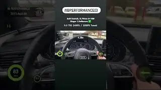 AUDI A6 C7 3.0 TDI 245PS (285 Tuned) - 0-100 Dragy GPS Test (IB PERFORMANCE)