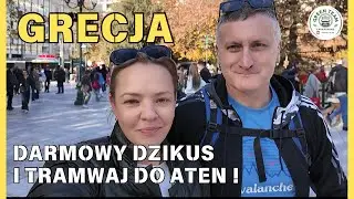 GRECJA 🇬🇷 👉 ATENY - Darmowy parking przy plaży🚐 + tramwaj do centrum ATEN | Wigilia i święta.