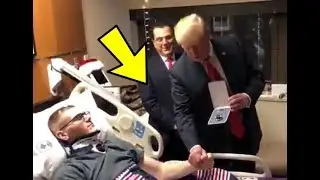 AMAZING: President Donald Trump Visits Wounded Veterans at Walter Reed Hospital for Christmas